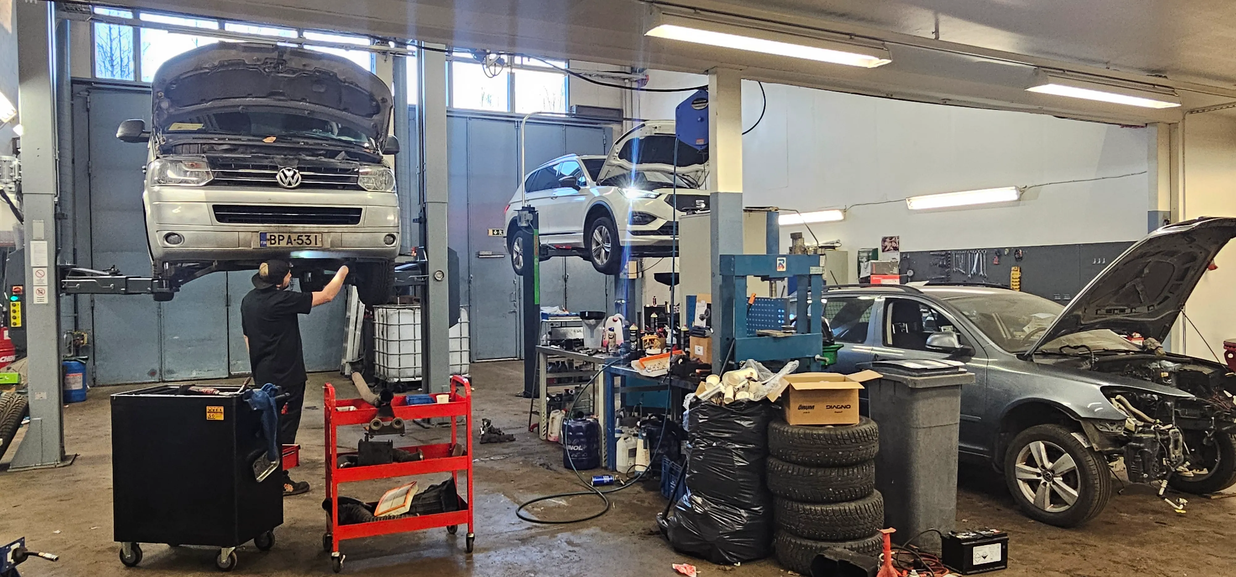 Lämpötila-anturin ja turbon uusinta Volkswagen Transporter 2018 2.0 TDI